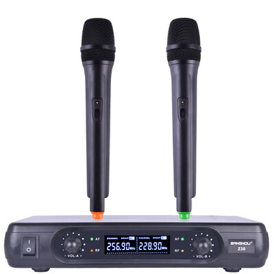 

Double promise Z30 one drag two wireless microphone wireless handheld microphone hands wheat KTV stage wireless microphone professional K song performance microphone