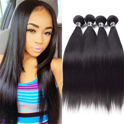 

Amazing Star Hair 7A Grade Malaysian Virgin Straight Hair 4 Bundles Straight Hair Unprocessed Virgin HumanHair Extensions