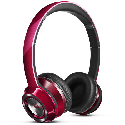 

Monster Ntune Smart Headset Headset Portable Headset Phone Headset Overweight Subwoofer Noise Reduction Computer Headset Candy Red