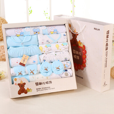 

Baby Baby Gift Set Newborn Clothes Baby Underwear Set 20pcs Set 3111 Blue