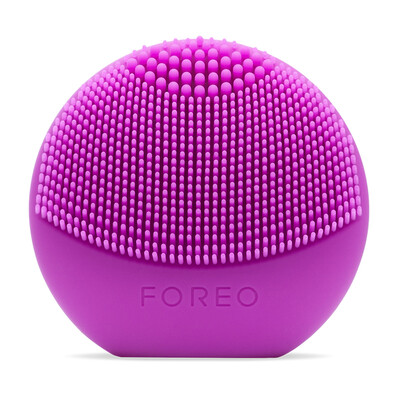 

Foyeol FOREO cleanser small silicone electric clean facial beauty instrument non-rechargeable Luna funny version LUNA PLAY purple