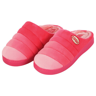 

Cool coqui autumn&winter couple home simple anti-slip thick warm cotton slippers female watermelon red 37-38 CQ1801