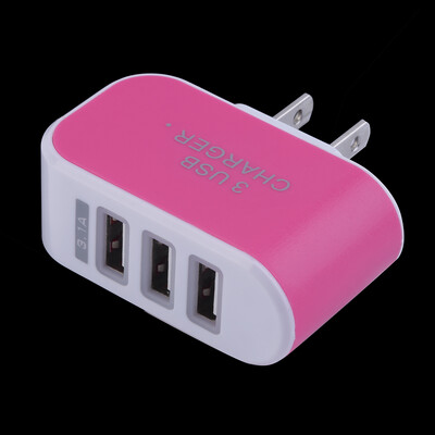 

5V / 3.1A Тройной USB Универсальное зарядное устройство адаптер 3-портовый для сотового телефона