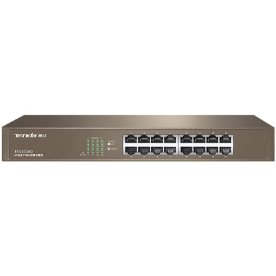 

Tenda (Tenda) TEG1024D 24-port Gigabit desktop network switch steel frame rack-type enterprise engineering network dedicated splitter