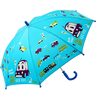 

Heaven umbrella child heart flying straight hand open child umbrella 13015E azure