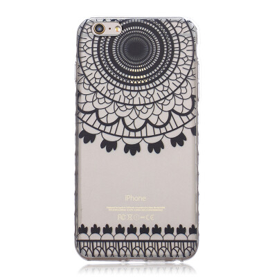 

Black wind chimes Pattern Soft Thin TPU Rubber Silicone Gel Case Cover for IPHONE 6 Plus/6S Plus