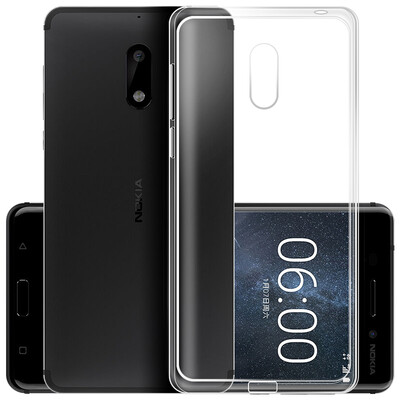 

Отправить Zinuojiya 6 телефон оболочки Nokia6 силиконовый защитный рукав прозрачный все включено DROP