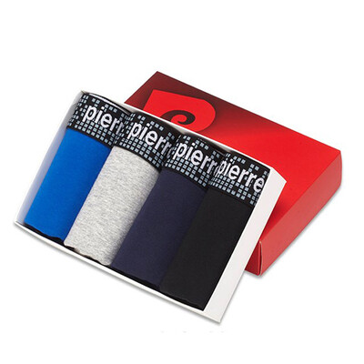 

[Jingdong supermarket] Pierre Cardin (4) Men's underwear breathable angle pants waist waist pants l code