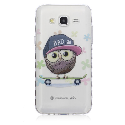 

Owl Pattern Soft Thin TPU Rubber Silicone Gel Case Cover for SAMSUNG GALAXY J5