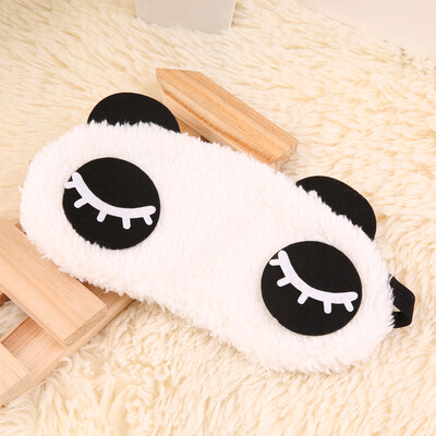 

Cute Panda Sleeping Face Eye Mask Blindfold Shade Traveling Sleep Eye Aid