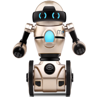 

WowWee MiP Интеллектуальные радиоуправляемые роботы детские игрушки электрический игрушки через bluetooth APP, золотой