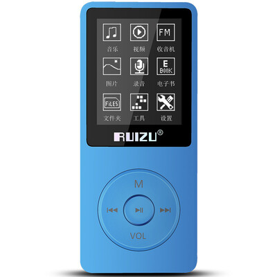 

Семья Руи (RUIZU) X02 8G синяя лихорадка без потерь качества звука MP3 / MP4