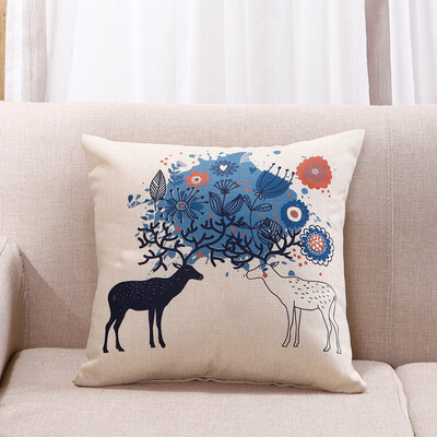 

Italian arm pillow pillow imitation cotton and linen style office sofa cushions pillow car waist pillow cushion (including core) romantic puppy