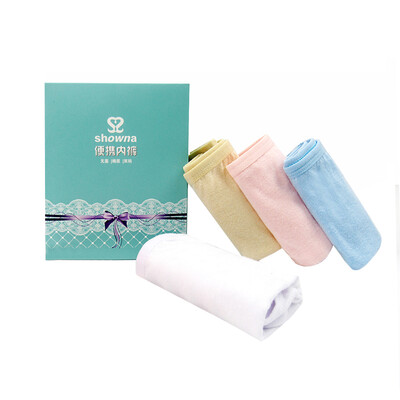 

SHOWNA Womens Disposable Underwear 4Pcs