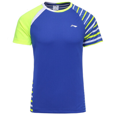 

Li Ning LI-NING AAYL117-1 Бадминтон Мужская футболка Fantasy Blue L