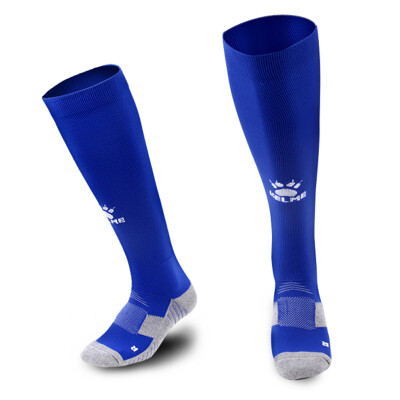 

KELME (KELME) high elasticity soccer stockings towel bottom sweat anti-skid breathable sports socks K15Z908  (42-44) color blue