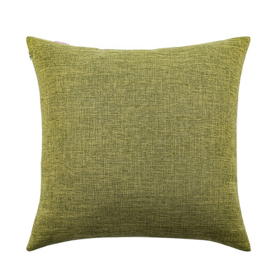 

Rich home FOOJO fashion plain pillow sofa office car green cushion