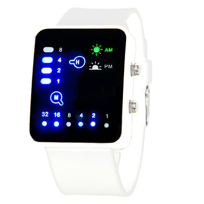 

MyMei 2016 New LED Watch Water Resistant Rubber Strap LED Lamp Display Digital