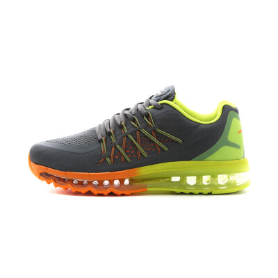 

ERKE ERKE spring new shock absorbing wear shoes men's regular sports running shoes 11116103202 color blue / lime green 41