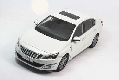 

118 scale PEUGEOT 408 2014 diecast model car white