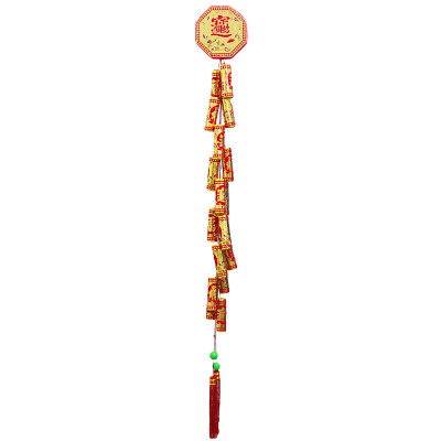 

Jingdong supermarket] gold fire to 1.45 meters decorated string firecrackers pendant Spring Festival festive decorations