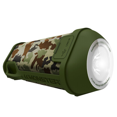 

Monster FireCracker Firecrackers Wireless Bluetooth Speakers Subwoofer Mini Audio Speakers Portable Outdoor Lighting Waterproof Tone Color