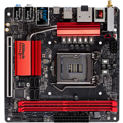 

Материнская плата ASRock Z270 Gaming-ITX / ac (Intel Z270 / LGA 1151)