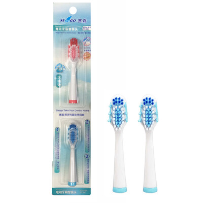 

Toothbrush heads for adult sonic electric toothbrush head 2 brush head for SG-906915628612 finger massage Gum Care