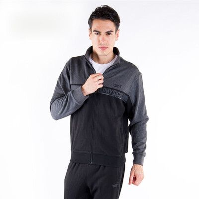 

Playboy (PLAYBOY) Men's casual sports sweater set long-sleeved 13535686 deep horseshoe gray M