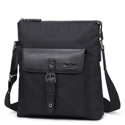 

Pierre Cardin Men's Messenger Bag Casual Shoulder Bag Vertical Style Bag Men's Fashion Bag Bag With Bag JFU106124A Black