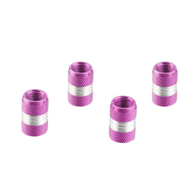 

Tire/Rim Valve/Wheel Air Port Dust Cover Stems Caps For Car 4 X Aluminum