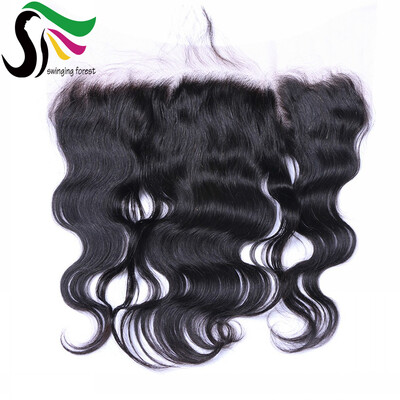 

134 Ear To Ear Lace Frontal 9A Grade Body Wave Brazilian Virgin Human Hair Lace Frontals With Baby Hair