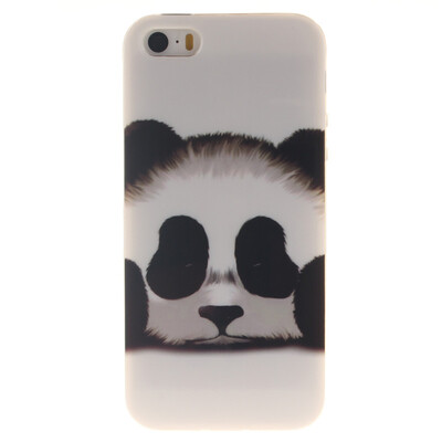 

Обложка Panda шаблон Мягкий тонкий ТПУ резиновый силиконовый гель чехол для IPHONE 5/5S/5SE