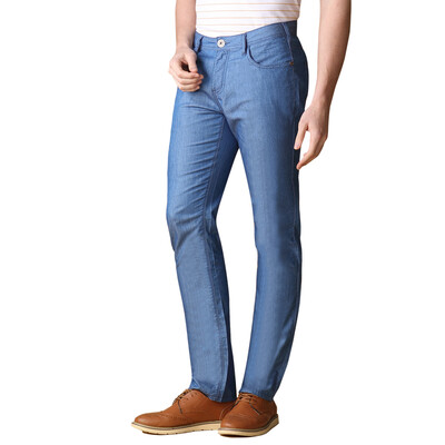 

Fu Shen Virtue jeans men blue tune water leisure straight male cowboy trousers XM032514 cowboy blue 34 yards (2 feet 59)