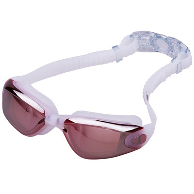 

Odd sea flat coating goggles men and women general large box swimming mirror plating 1103 white swimming cap training training