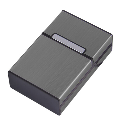 

Light Aluminum Cigarette Cigar Case Pocket Box Container Storage Holder