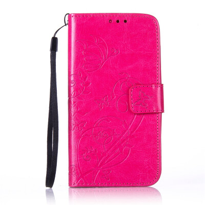 

Rose Flower Design PU Leather Flip Cover Wallet Card Holder Case for HUAWEI Y625