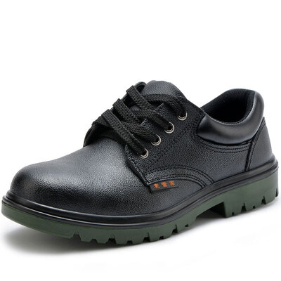 

Old housekeeper LAOGUANJIA LG-078 labor insurance shoes men&women work shoes solid bottom anti-smashing puncture black 44 yards