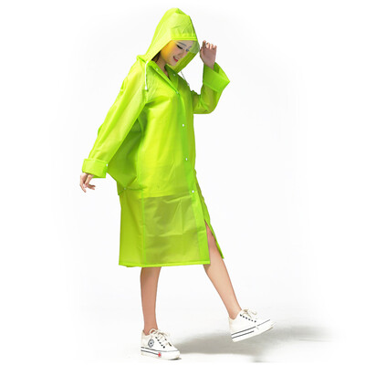 

XianFengLian fashionable outdoor raincoat backpack long poncho men and women travel mountain climbing waterproof rainwear