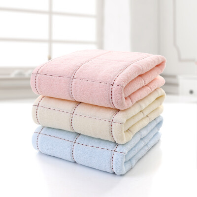 

Silk cotton towel wash your face towel soft water absorption 34 × 75cm3 piece of satin file box series