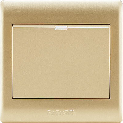 

Feidiao (feidiao) switch socket panel four open single control four open single power supply wall switch panel 86 type A3 champagne gold