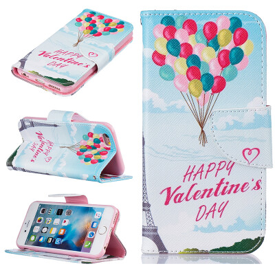 

Balloon Design PU Leather Flip Cover Wallet Card Holder Case for IPHONE 6/6S