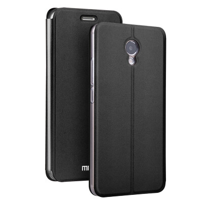 

Mo Fen Blue 5 mobile phone shell meizu protective cover soft silicone bracket anti-fall clamshell leather men and women apply for Meizu 5