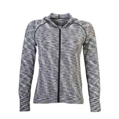 

361 degree woman hooded sweater 661634601 carbon black L