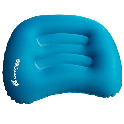 

Chateau Nodo CHANODUG outdoor inflatable pillow portable travel pillow neck pillow travel aircraft pillow blue office lunch break pillow 4019