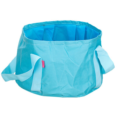 

MyMei 1 15 L Portable Foldable washbasin camping outdoor sink towel PEVA 30 18CM