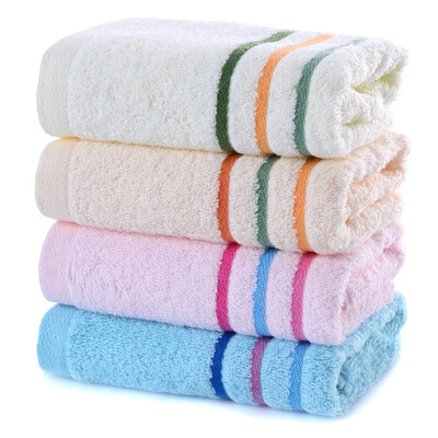 

Matt towel home textiles pure cotton plain weak twist Hawaiian face towel mixed color 4 loaded 30 60cm 70g
