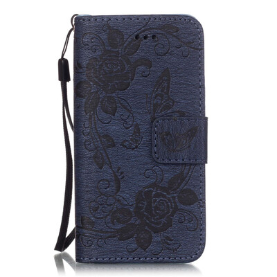 

Dark Blue Style PU Leather Flip Cover Wallet Card Holder Case for IPHONE 7PLUS