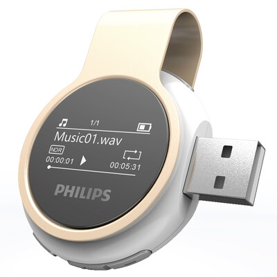 

Philips SA5608 MP3 Player (With Built-In Pedometer, Radio, and Voice Recorder