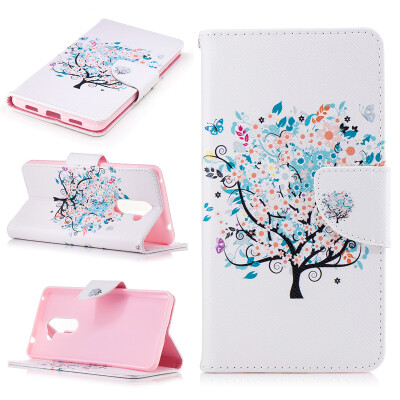 

Small tree Design PU Leather Flip Cover Wallet Card Holder Case for HUAWEI Honor 6X